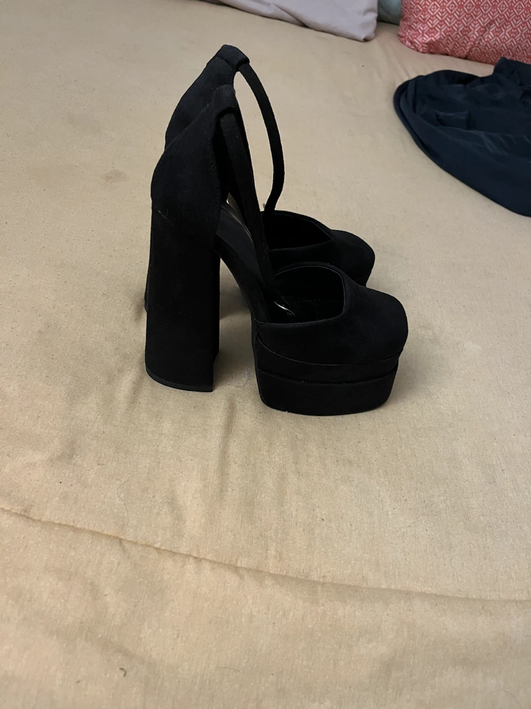 Black Platform Heels