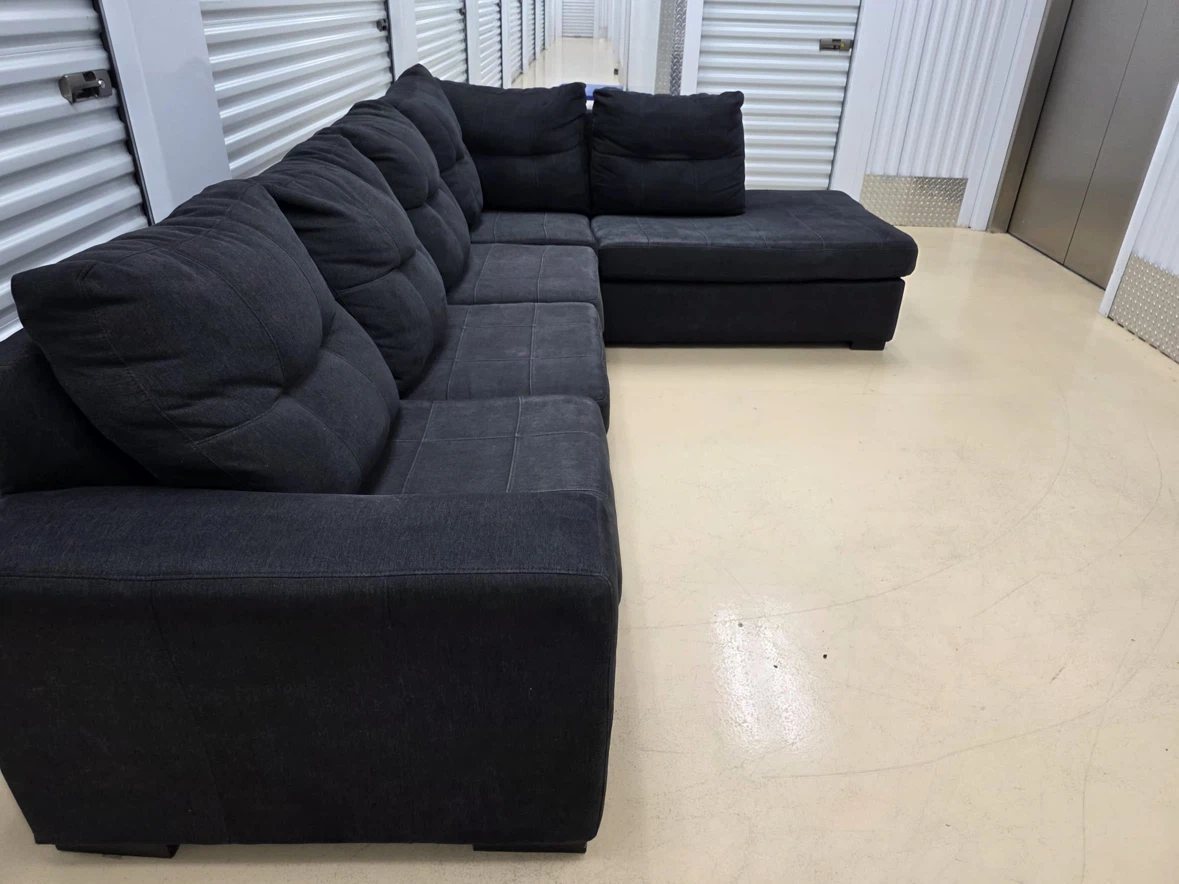Dark Grey Sectional Sofa