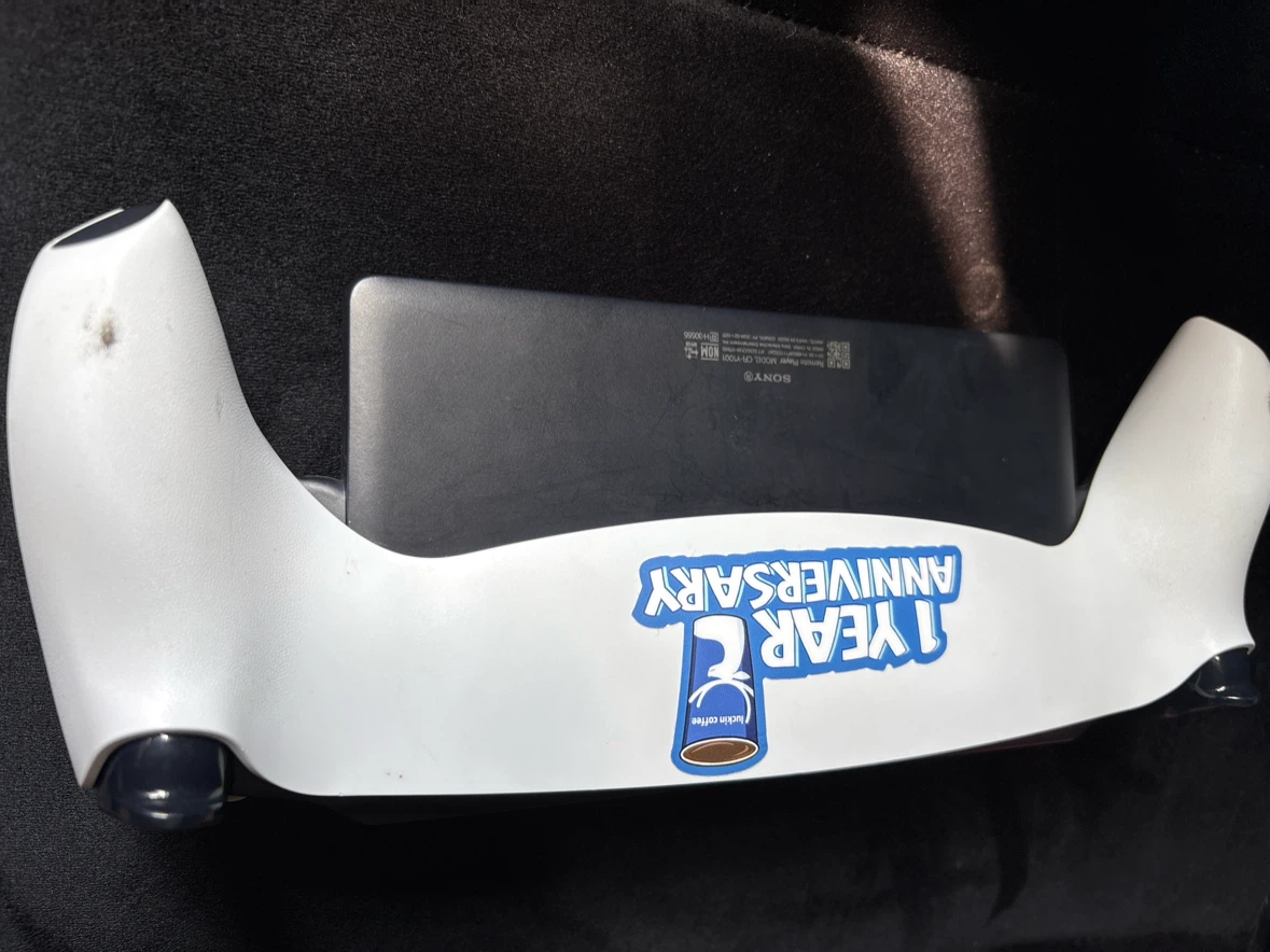 Playstation 5 Console Stand with 1 Year Anniversary Sticker - photo 2