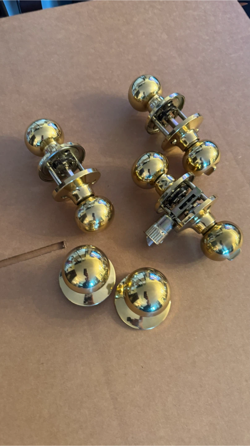 Gold Door Knobs - photo 3