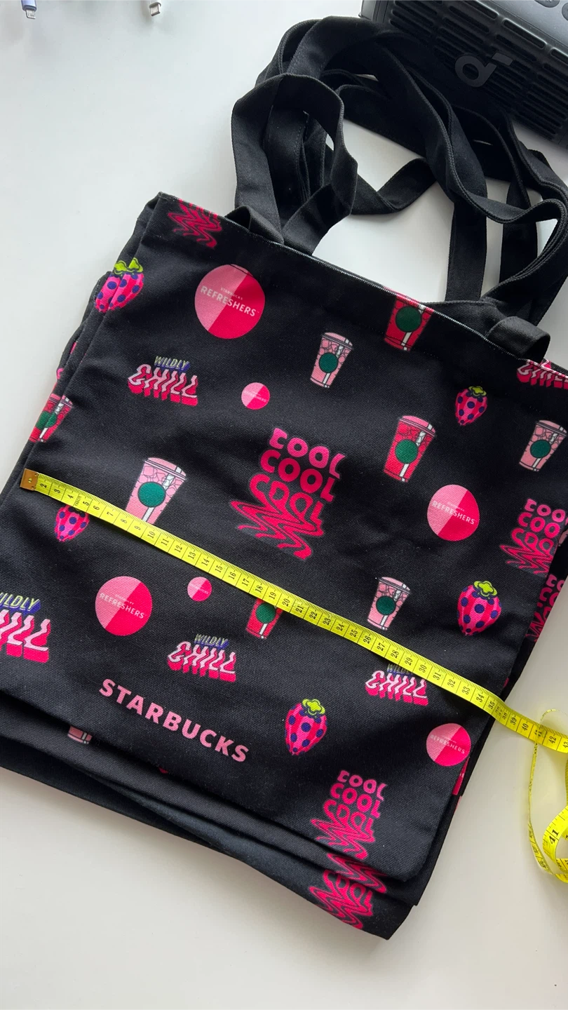 (NEW) Auth Starbucks Tote Bag 35x36cm - photo 3