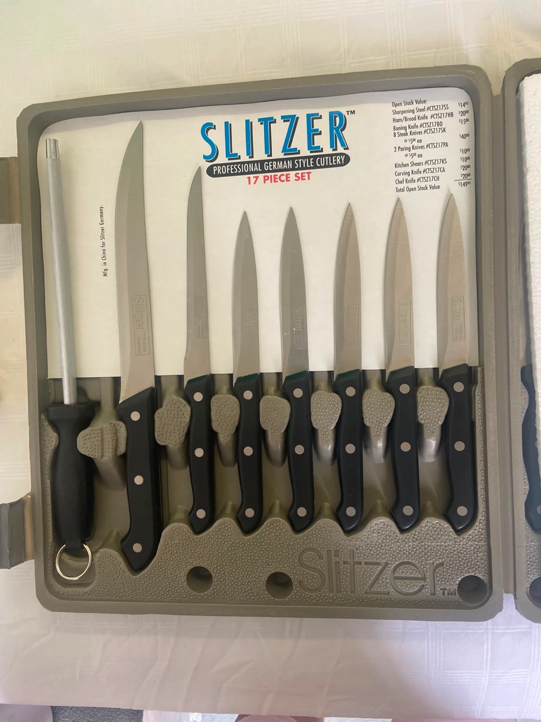 Slitzer Professional German Style Cutlery 17 Piece Set - photo 3