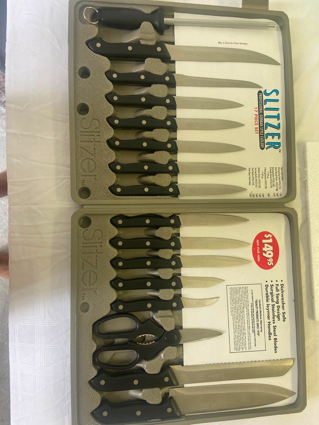 Slitzer Professional German Style Cutlery 17 Piece Set - photo 5