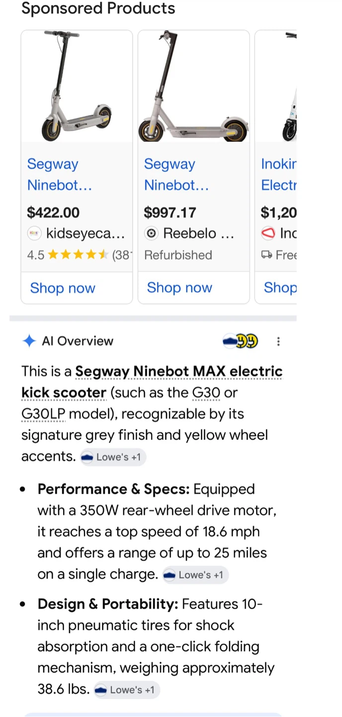 Segway electric scooter 350 - photo 2