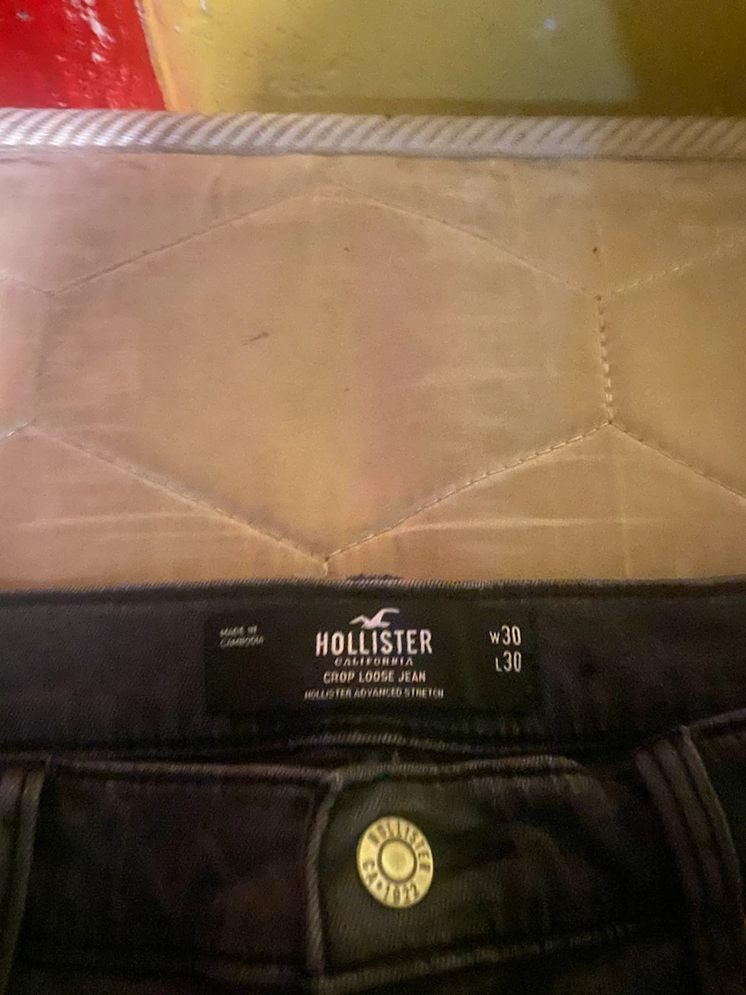 Hollister California Crop Loose Jeans W30 L30 - photo 3