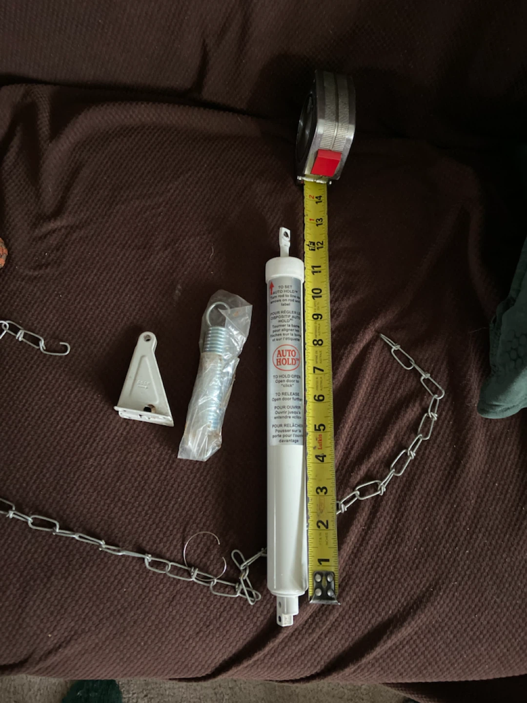 Auto Hold Door Closer with Chain - photo 2