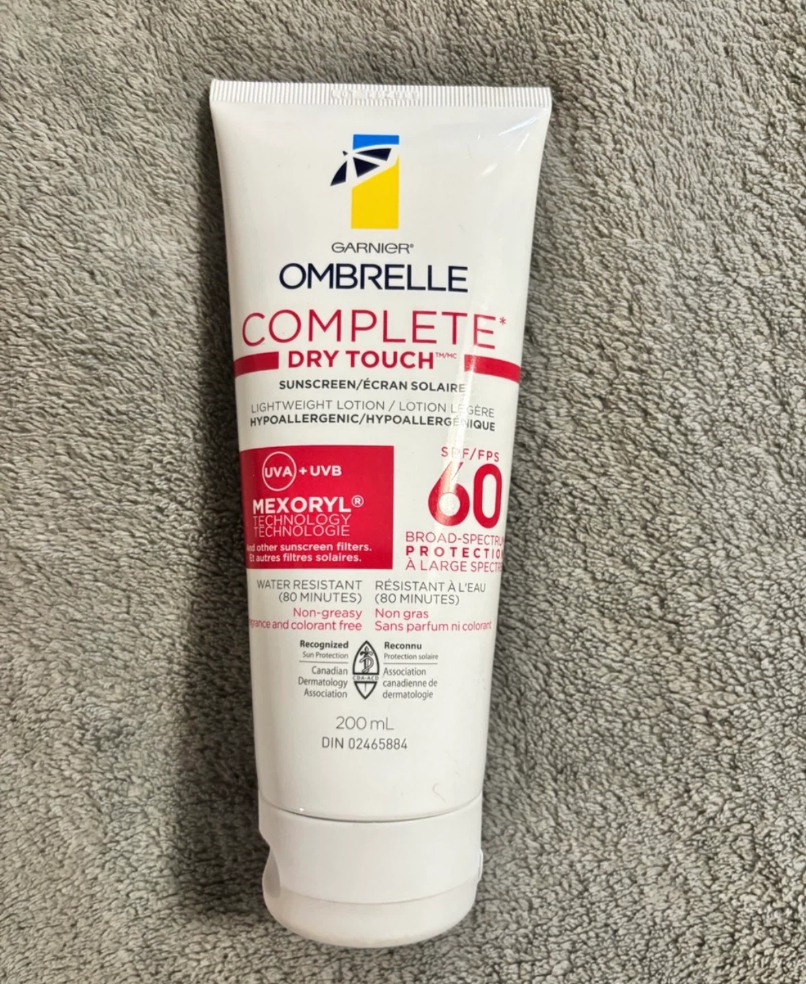 Garnier Ombrelle Complete Dry Touch SPF 60 Sunscreen 200ml