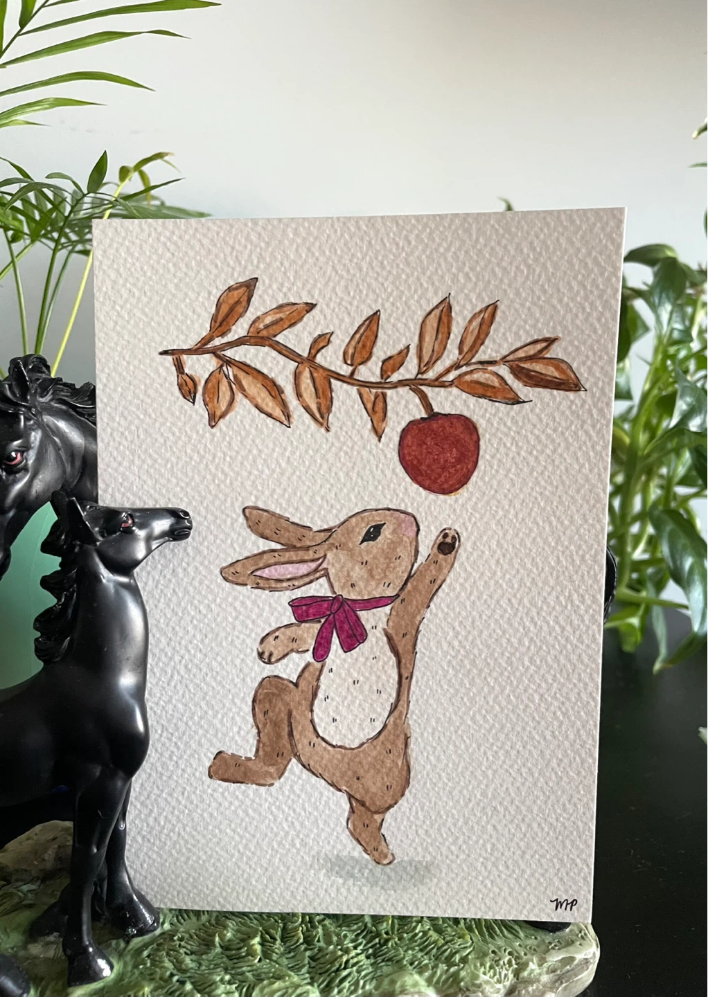 Watercolour paintings 5x7 - photo 4