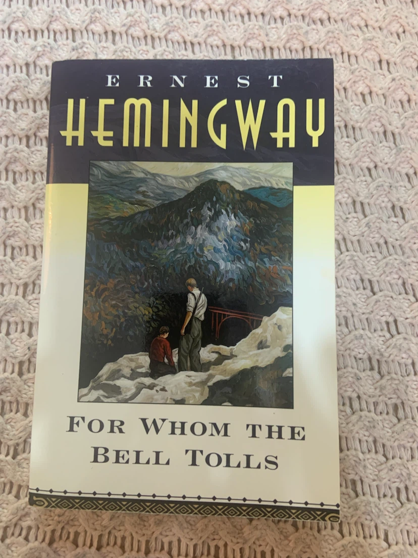 Ernest Hemingway For Whom the Bell Tolls Paperback Book