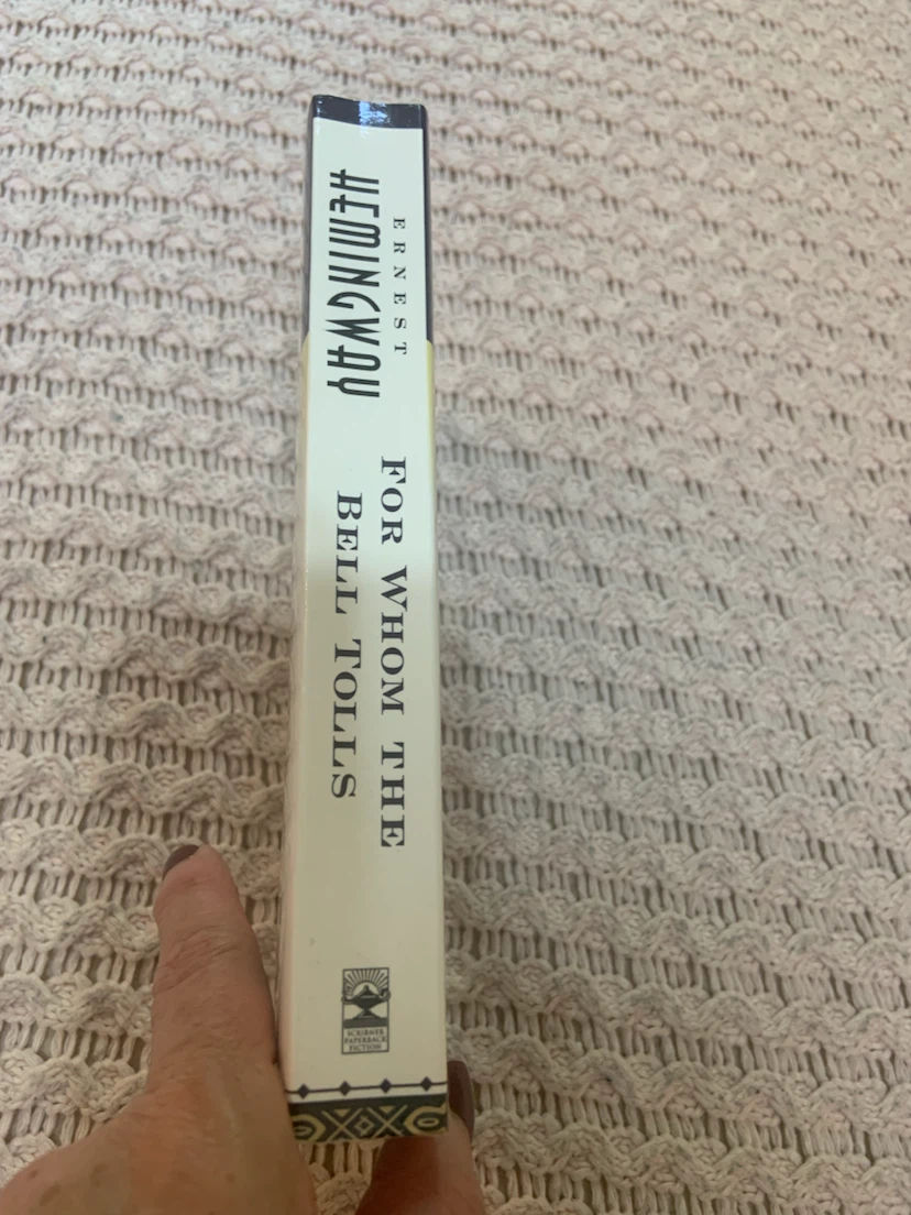 Ernest Hemingway For Whom the Bell Tolls Paperback Book - photo 3