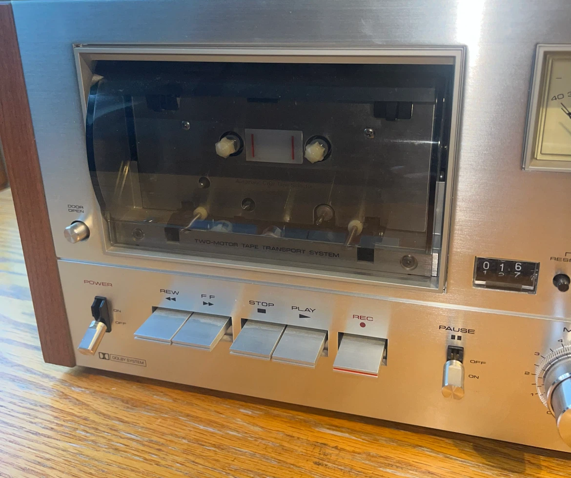 Vintage Pioneer Stereo Cassette Tape Deck CT-F9191 - AS IS - photo 5