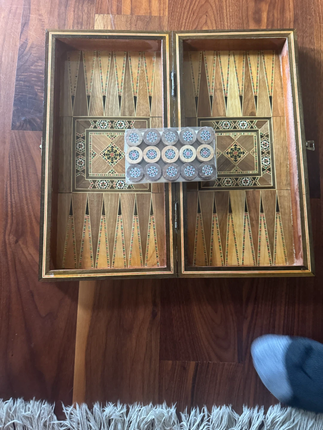 Wooden Backgammon Set - photo 3
