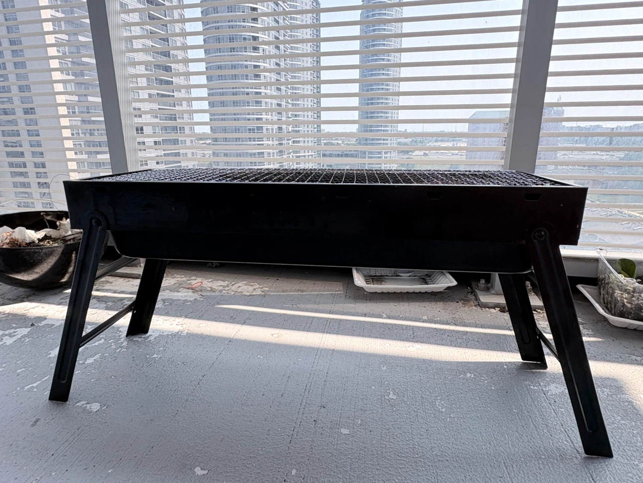 Portable Barbecue Grill+Charcoal - photo 3