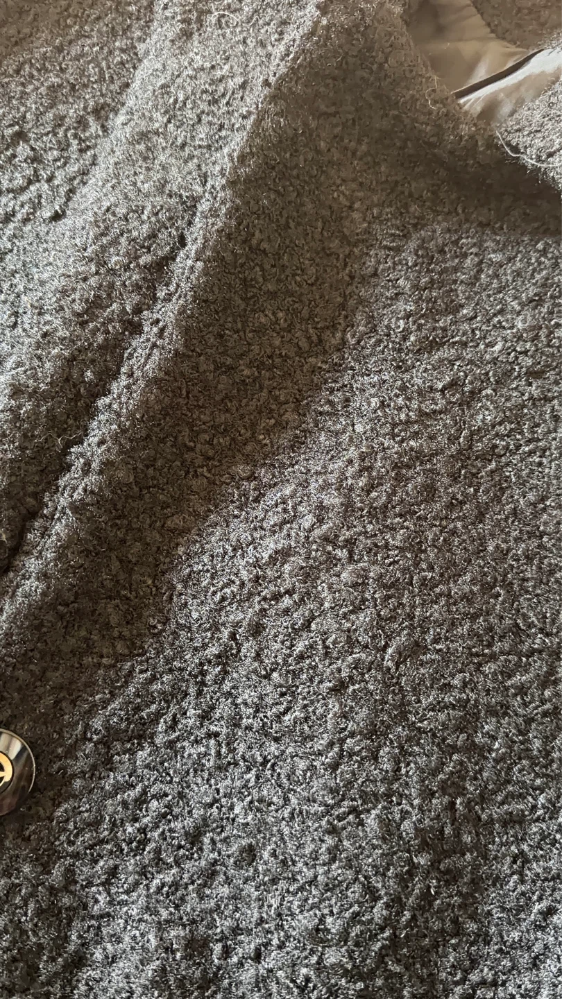 Demiseason Bouclé Coat - photo 2