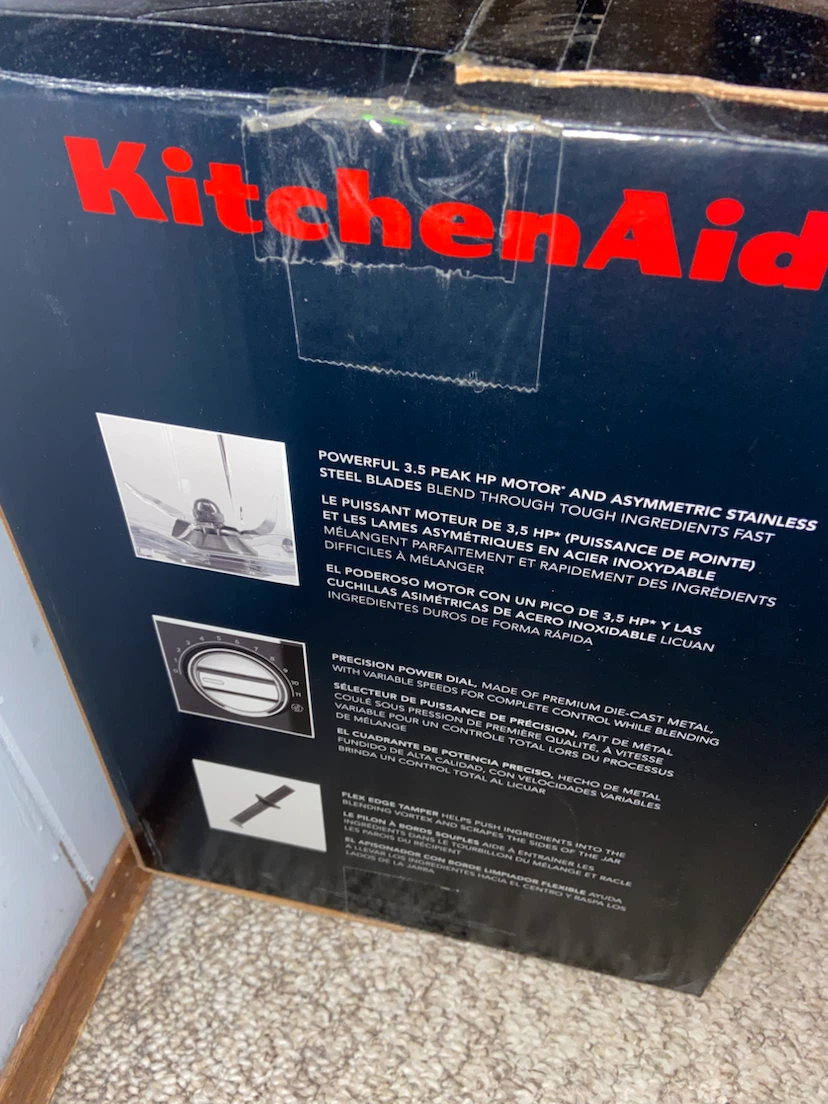 FREE-For parts KitchenAid high speed blender