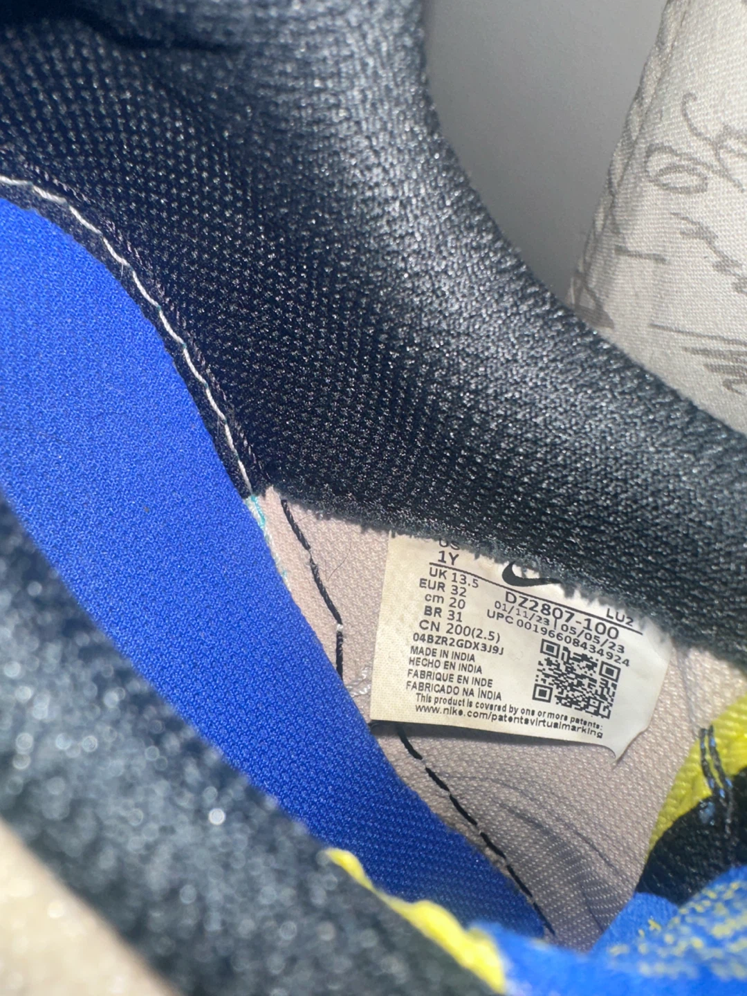 Nike Air Force 1 Low "Color Block" Sneakers - photo 2