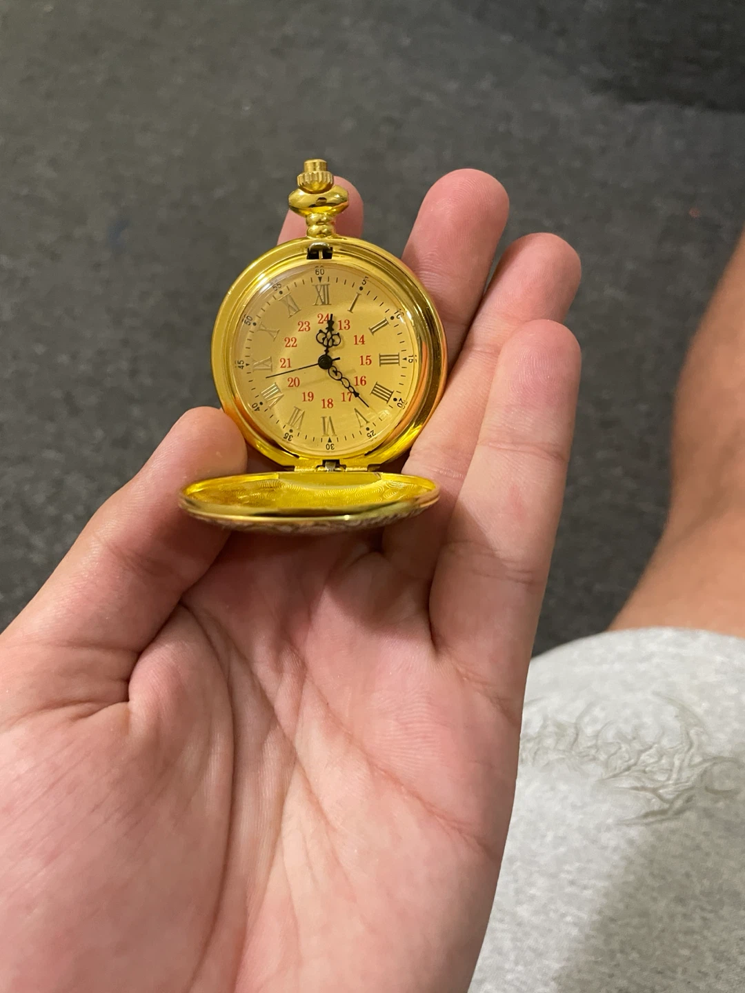 Gold Tone "To My Son" Pocket Watch - photo 3