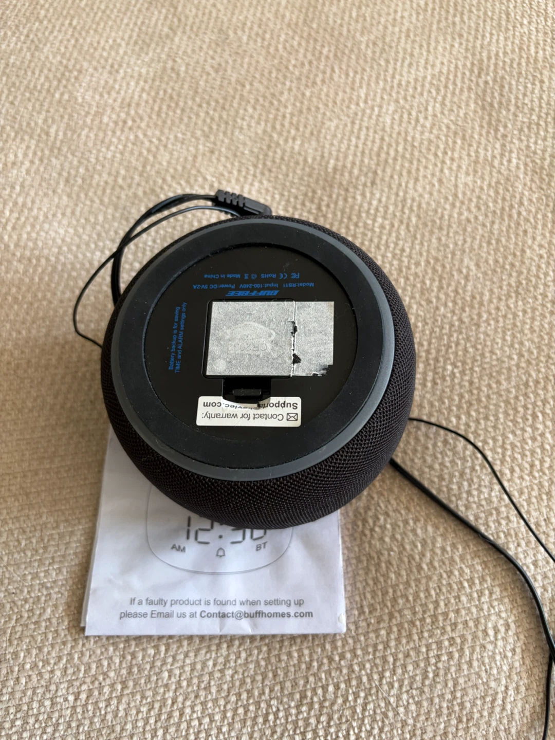 BUFFBEE Alarm Clock with Bluetooth Speaker & FM Radio - photo 5