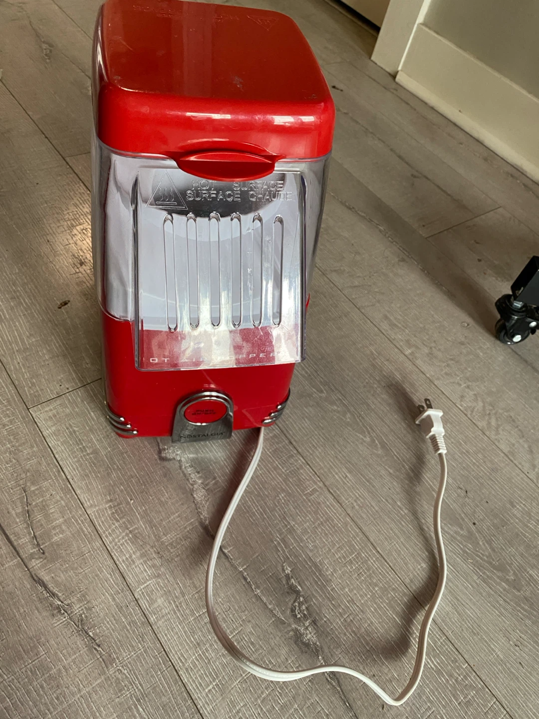 Nostalgia Red Hot Air Popcorn Popper - photo 3