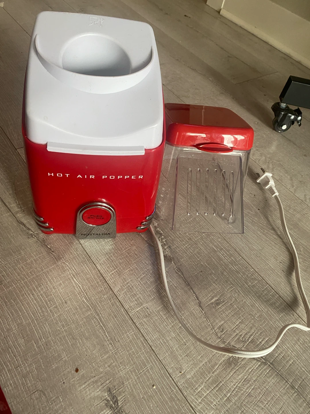 Nostalgia Red Hot Air Popcorn Popper - photo 4