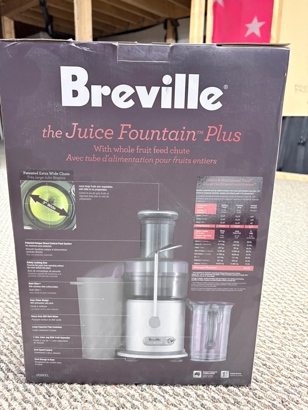 Breville The Juice Fountain Plus Juicer - photo 2
