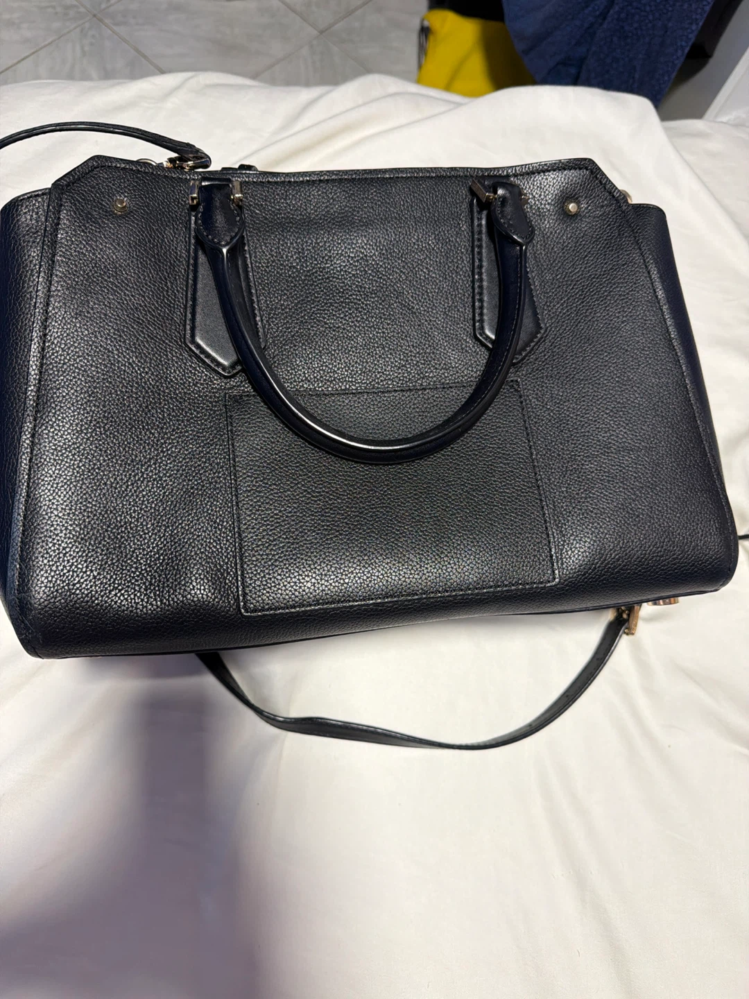 Michael Kors Black Leather Satchel Handbag - photo 2