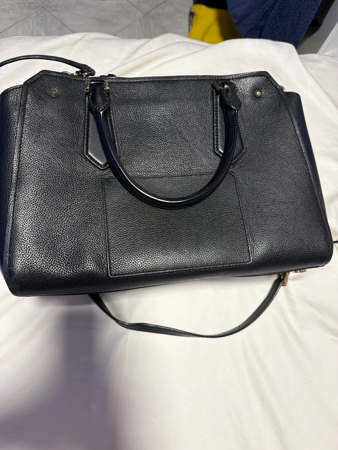 Michael Kors Black Leather Satchel Handbag - photo 2
