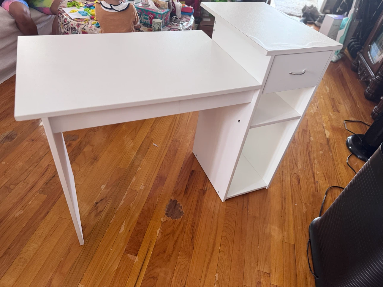 Ebern Designs White Writing Desk - photo 2