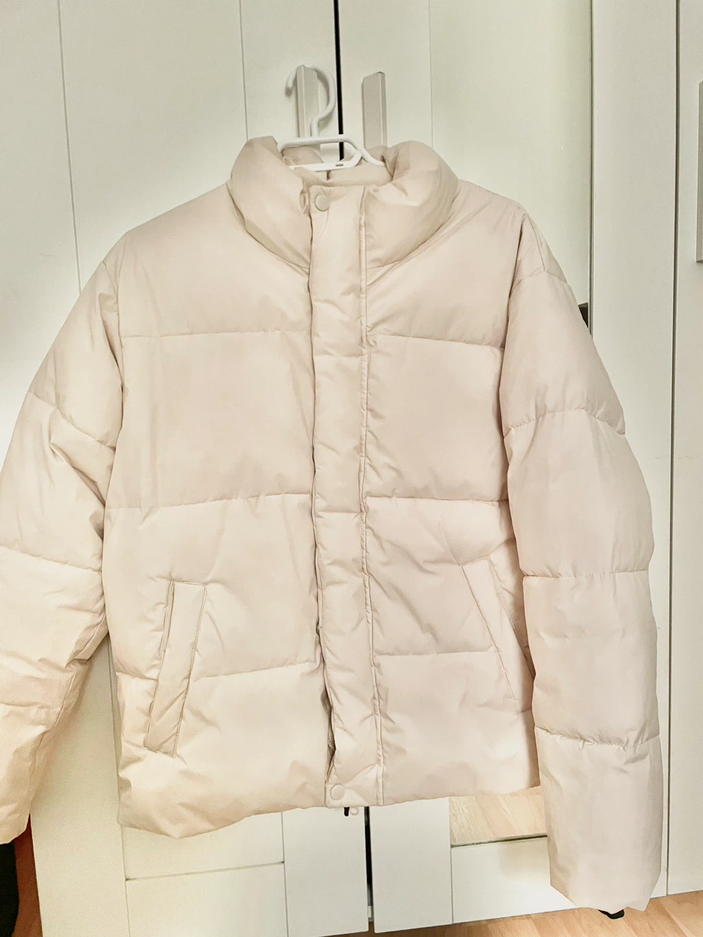 SPAO Cream Puffer Jacket