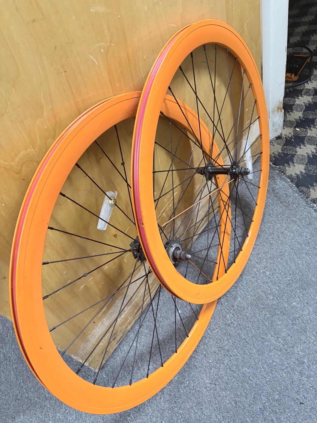 Orange Bicycle Wheels - photo 5