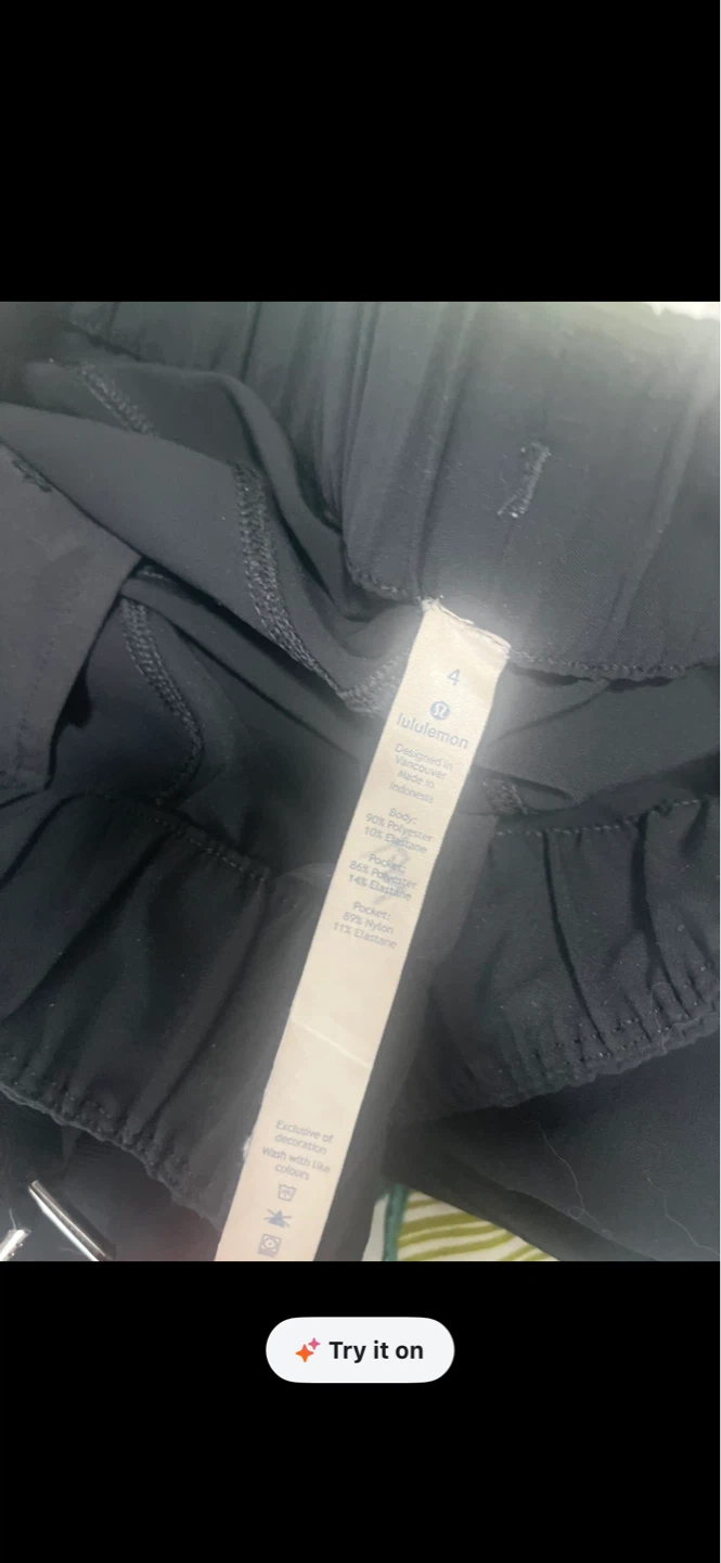 Lululemon Black Pants Size 4