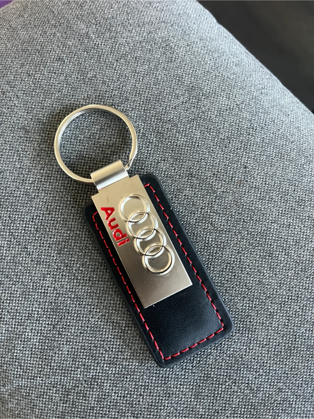 Audi Leather Keychain