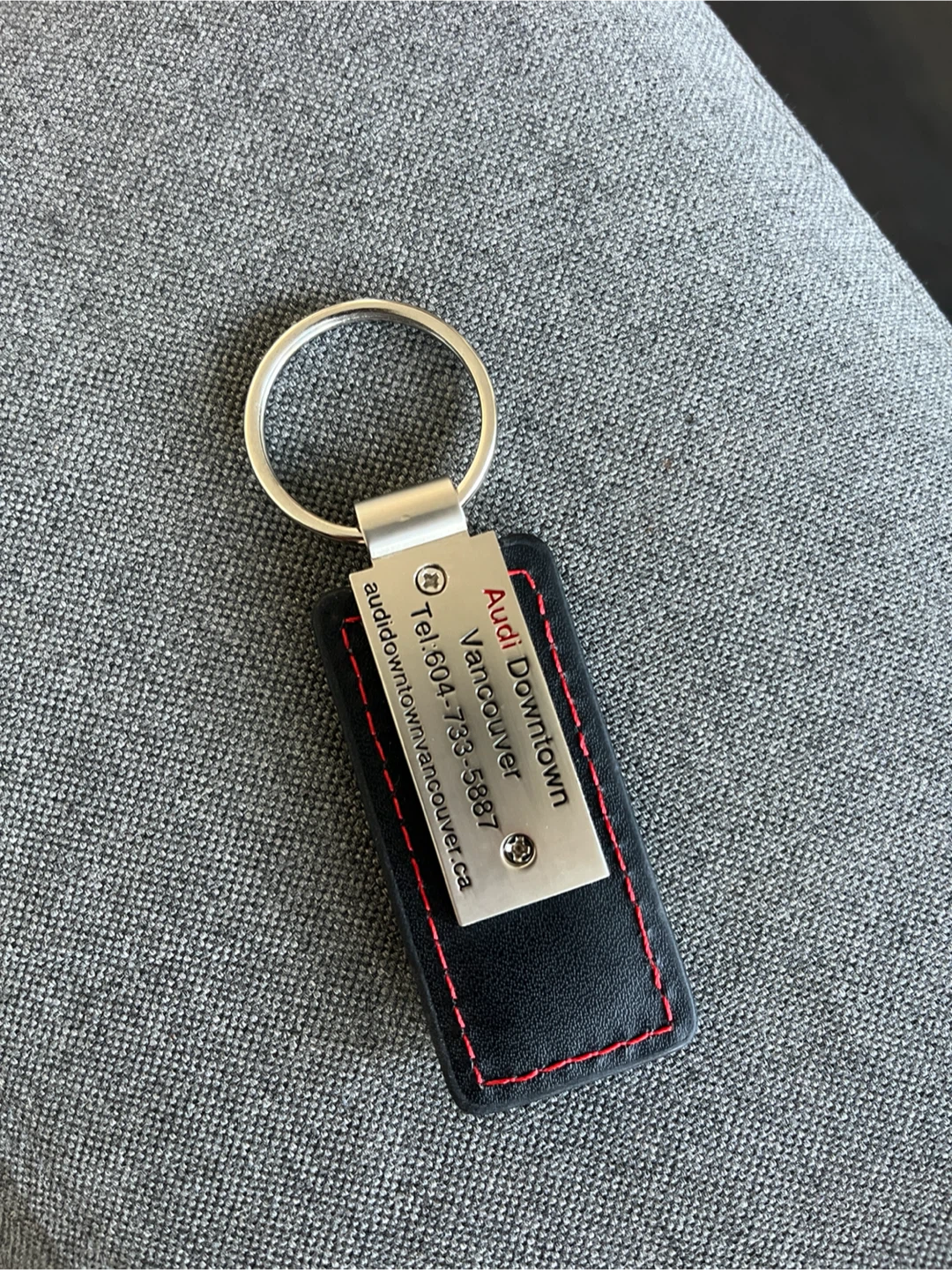 Audi Leather Keychain - photo 2