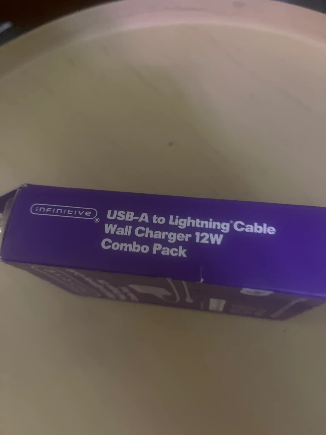 Infinitive USB-A to Lightning Cable Wall Charger 12W Combo Pack - photo 3