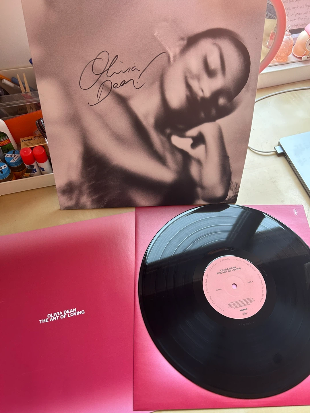 Olivia Dean The Art of Loving Vinyl Record - Autographed - photo 2