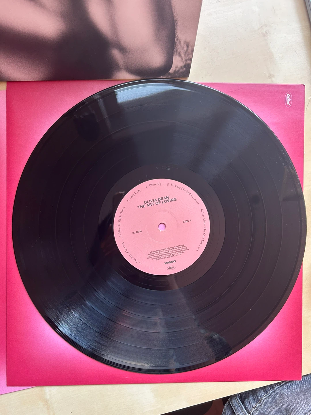 Olivia Dean The Art of Loving Vinyl Record - Autographed - photo 3