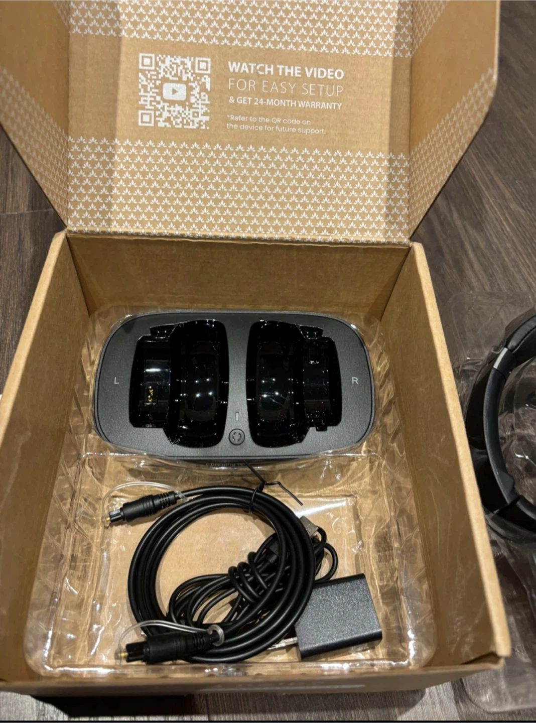 Wireless TV headphones new in box retails $130 - photo 5