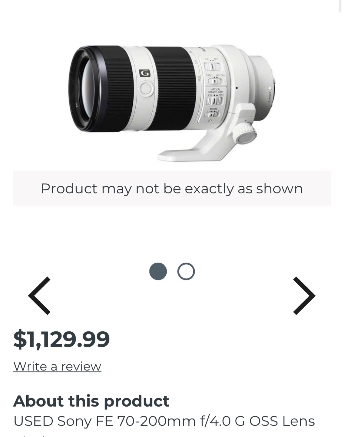 Sony FE 70-200 f/4 - photo 2