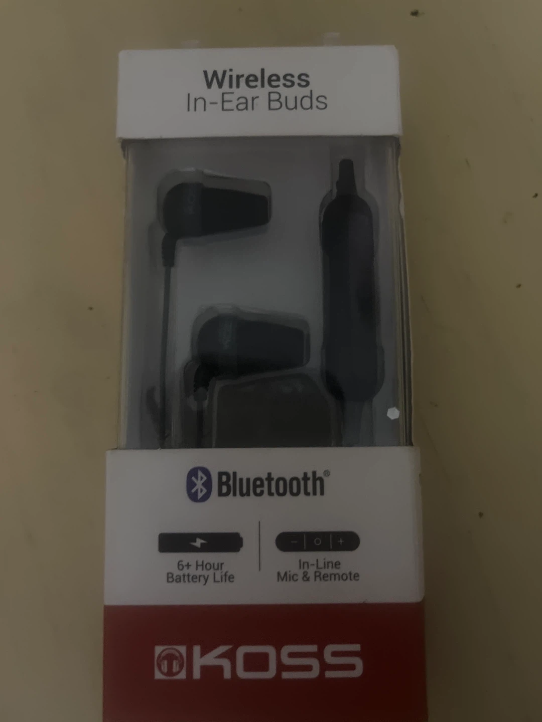Koss The Plug Wireless In-Ear Buds Bluetooth Earbuds