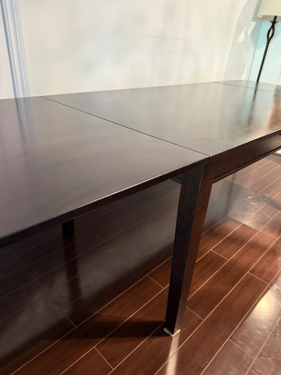 Crate & Barrel Madison Extension dining table & 6 chairs