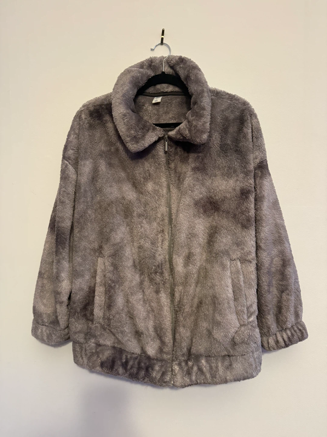 Old Navy Faux Fur Zip-Up Jacket