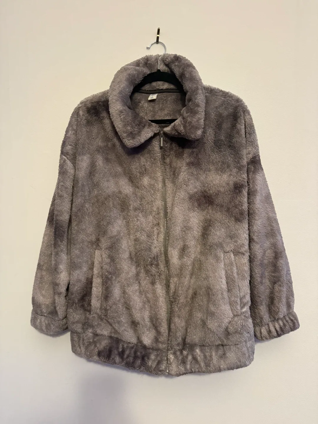 Old Navy Faux Fur Zip-Up Jacket
