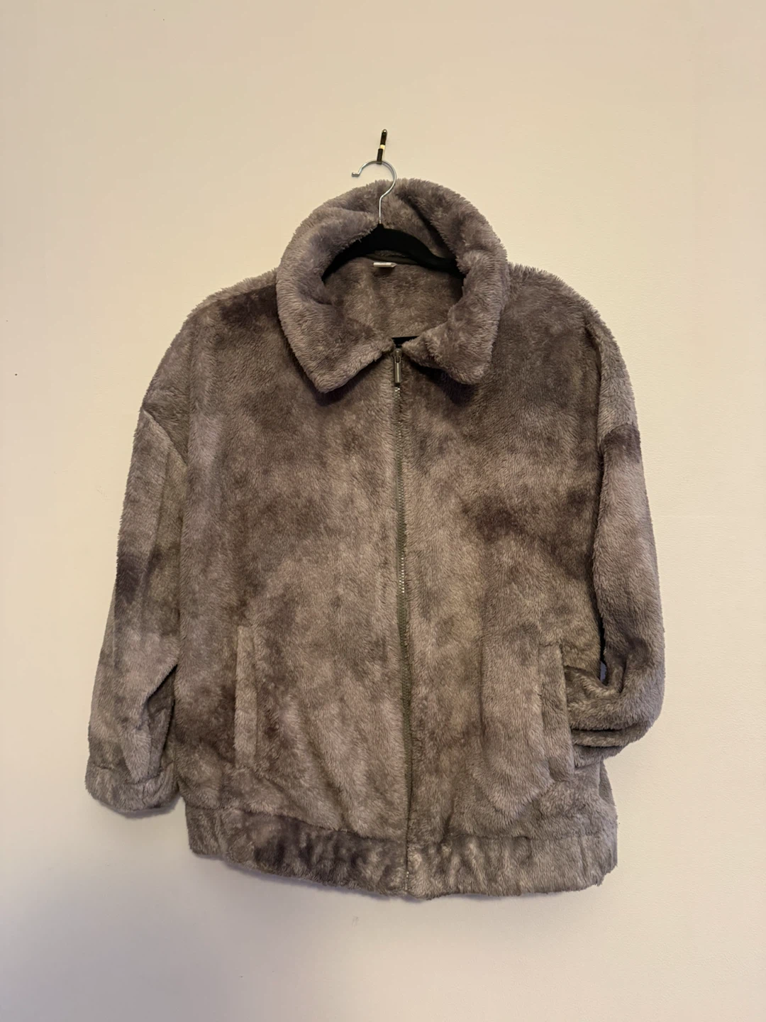 Old Navy Faux Fur Zip-Up Jacket - photo 2