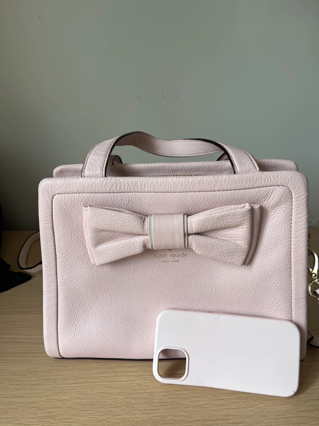 Kate Spade Pink Leather Bow Handbag - photo 4