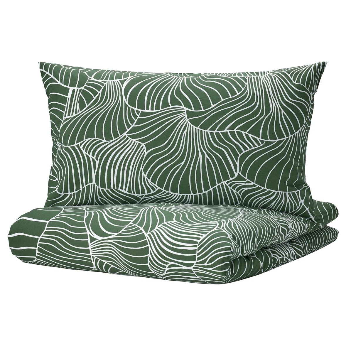 Ikea SVAMPMAL duvet cover and pillow case set.