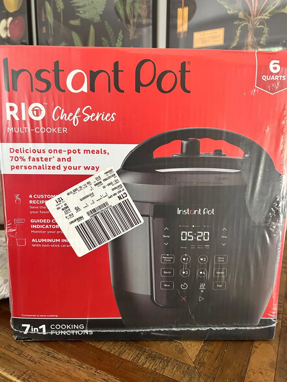 BNIB Instant Pot RIO Chef Series Multi-Cooker