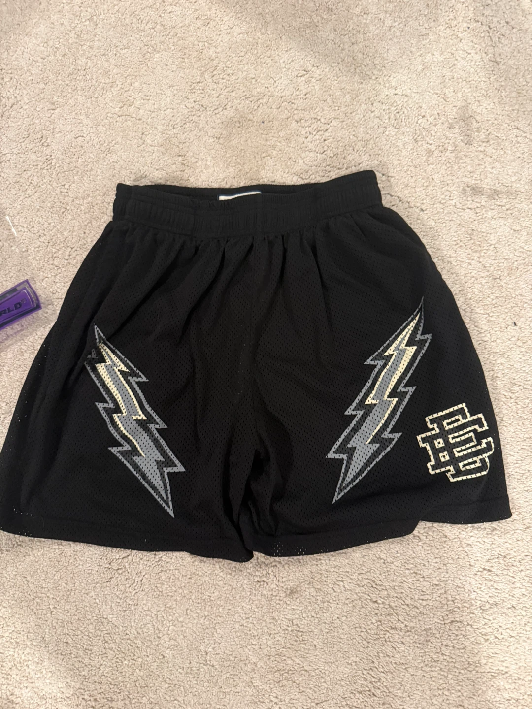 Eric Emanuel EE Basketball Shorts Black Size S - photo 2