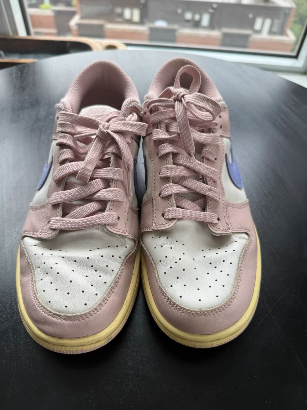 Nike Dunk Low Pink White Blue Women's Sneakers - photo 2
