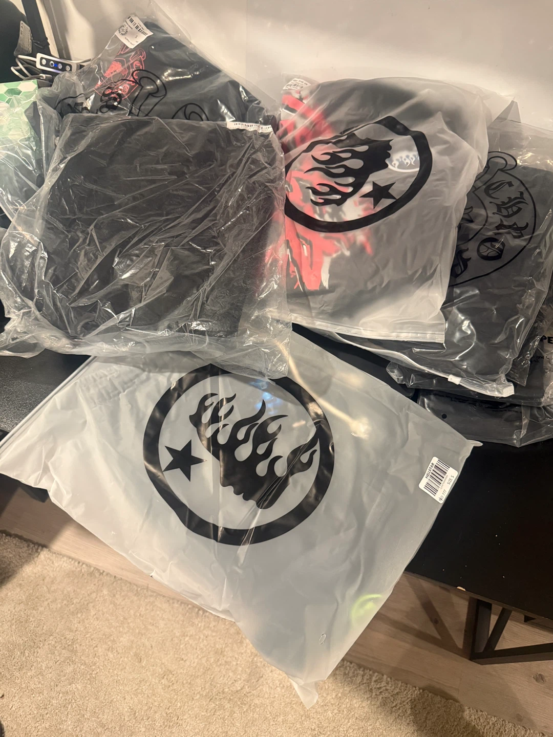 A bulk of clothing