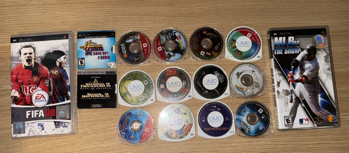 PSP UMD Games
